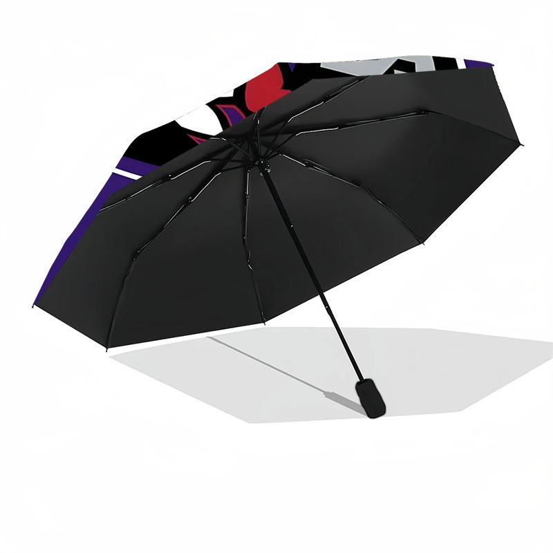 Raptors basketball Logo Umbrella 8-Frame for Travel, Camping, Casual Lightweight Portable Umbrella, Essential for Every Family Holidays Gift