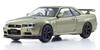 Kyosho Original Nissan Skyline R34 II Nur Finished Product KS03936MJ 1/43 GT-R V-Spec (Millennium Jade)