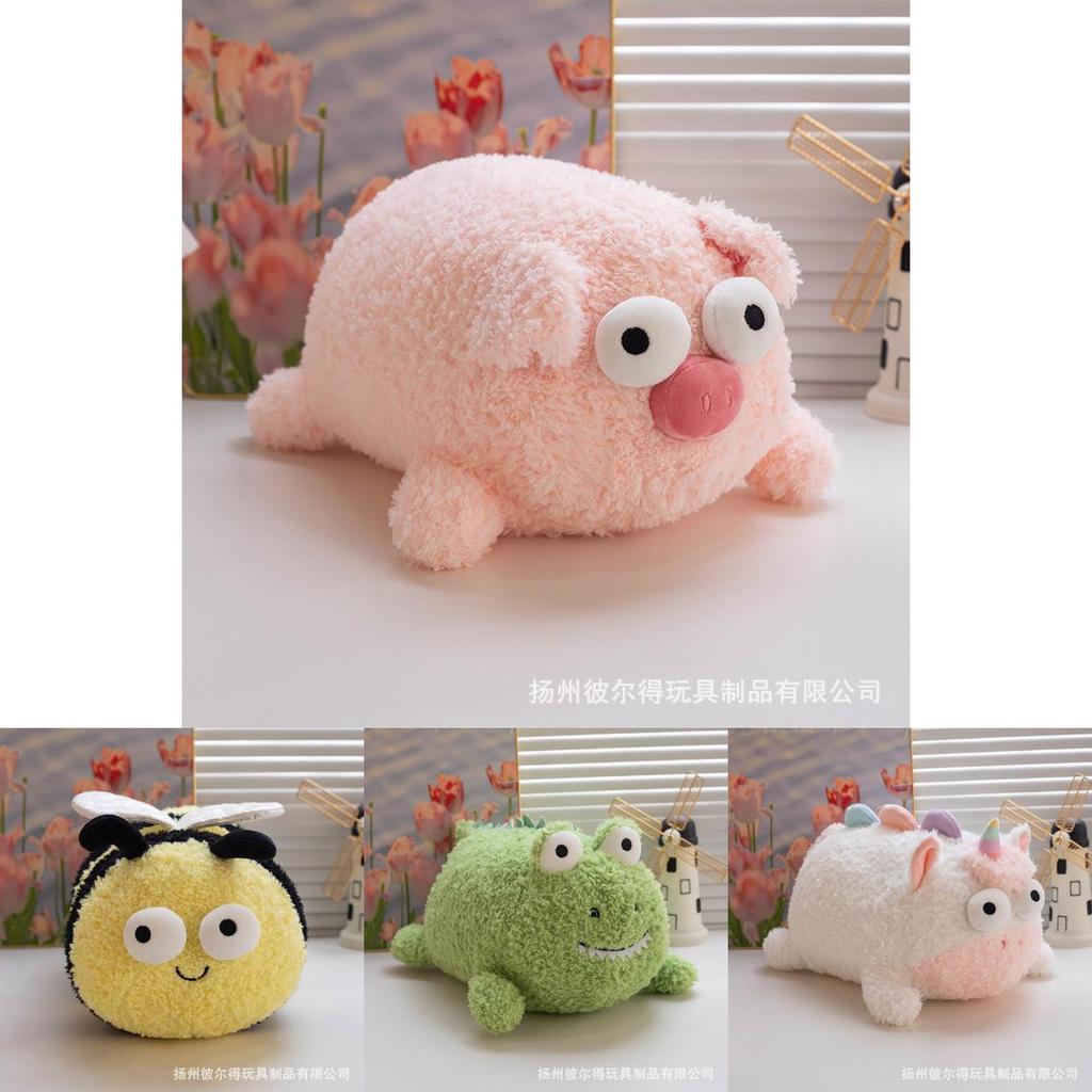 Adorable Plush Animal Toy With Unique Designs Of Bee Crocodile Unicorn And Pig For Cozy Cuddles