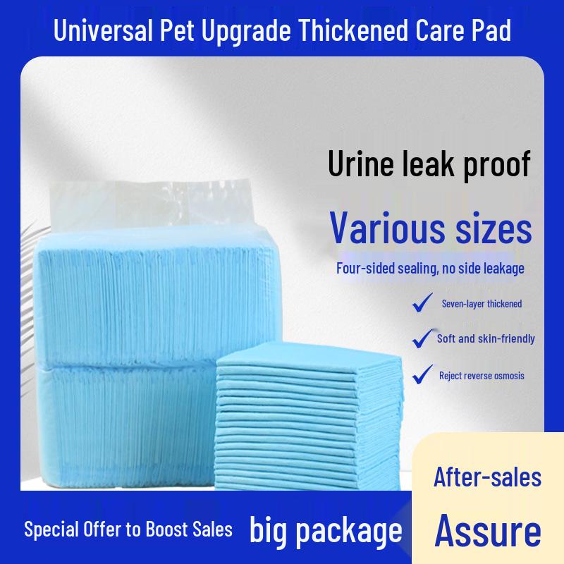 Pet Urine Absorbent Disposable Diaper Pad for Dogs and Cats - Thickened Design