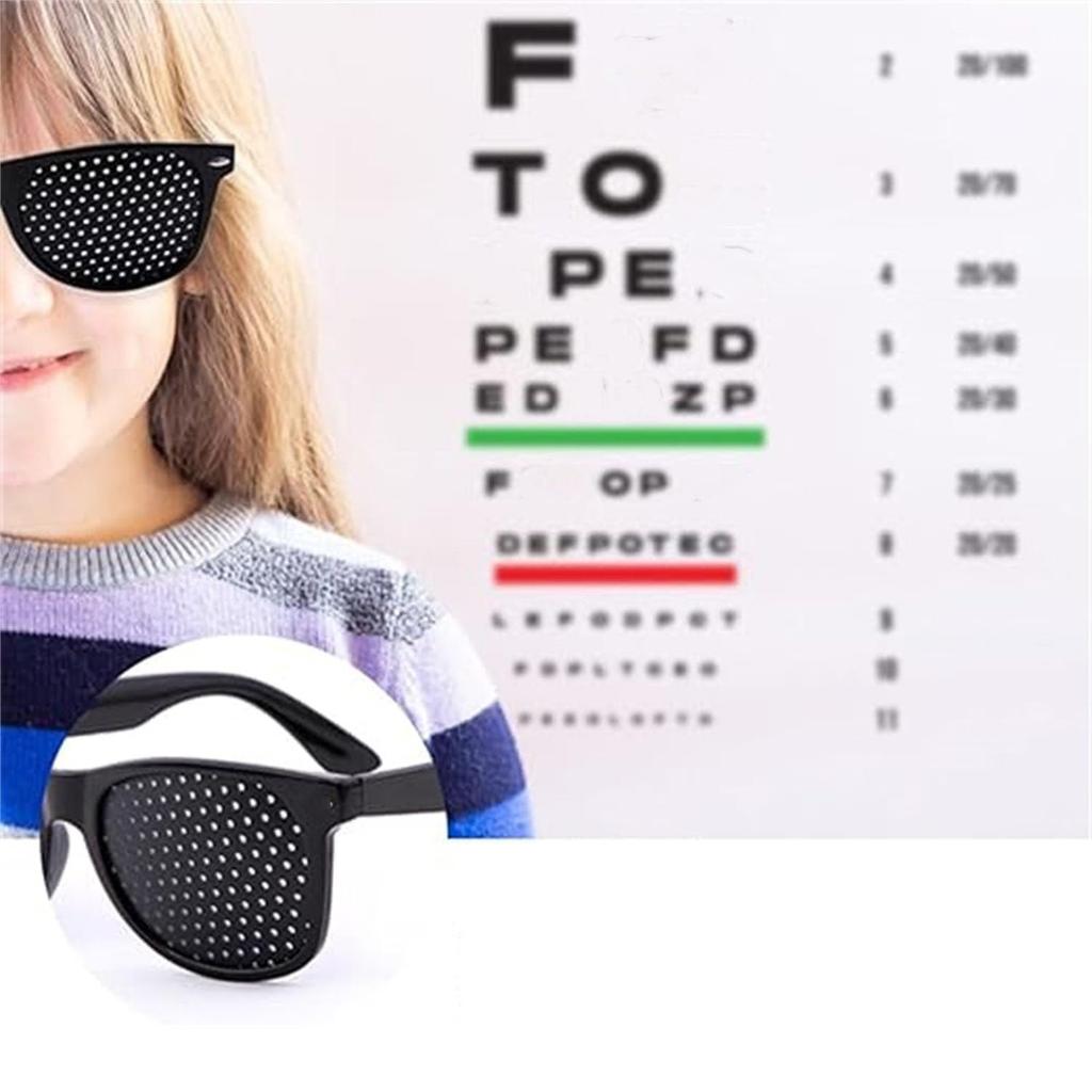 Anti-fatigue Synshelseforbedrer Smale nålehullsbriller