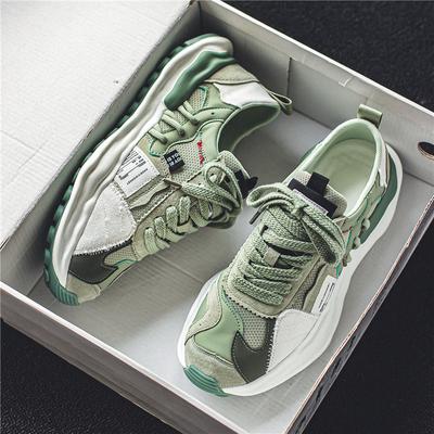 Men's Sports Leisure Jogging Series Forrest Gump Shoes Mesh Breathable Dad Shoes Fashionable and Comfortable Tennis Shoes