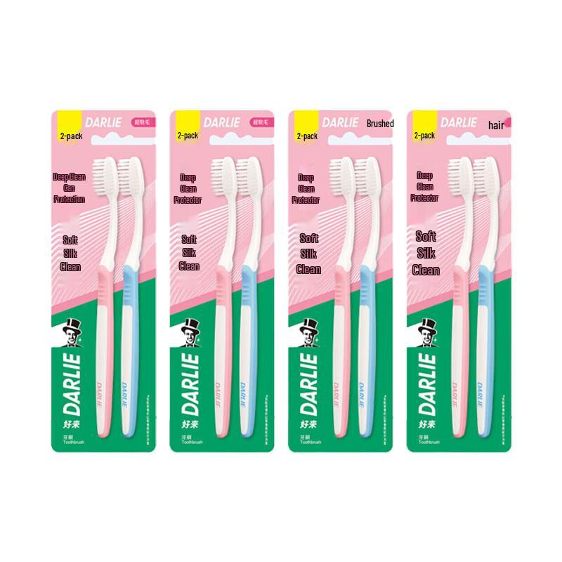 

Darlie Soft Silk Clean Soft Bristle Gum Care Toothbrush
