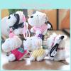 Dog West Highland Plush Keychain Backpack Decor Pendant Gift For Children Girls
