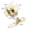 2SET Wardrobe Hardware Furniture Damper Buffer Magnet Closer Cabinet Catches Door Stopper