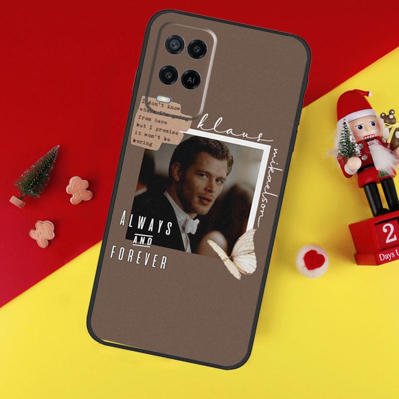 

Klaus Mikaelson The Originals For OPPO A74 A94 A17 A16 A15 A79 A58 A78 A98 A77 A5 A9 A96 A76 A52 A72 A57S A54S A53S Case OPPO A74 5G
