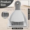Mini Dustpan and Brush Set Portable Table Top Cleaning Dining Table Crumb Sweeper Multipurpose Desktop Keyboard Cleaning Tools