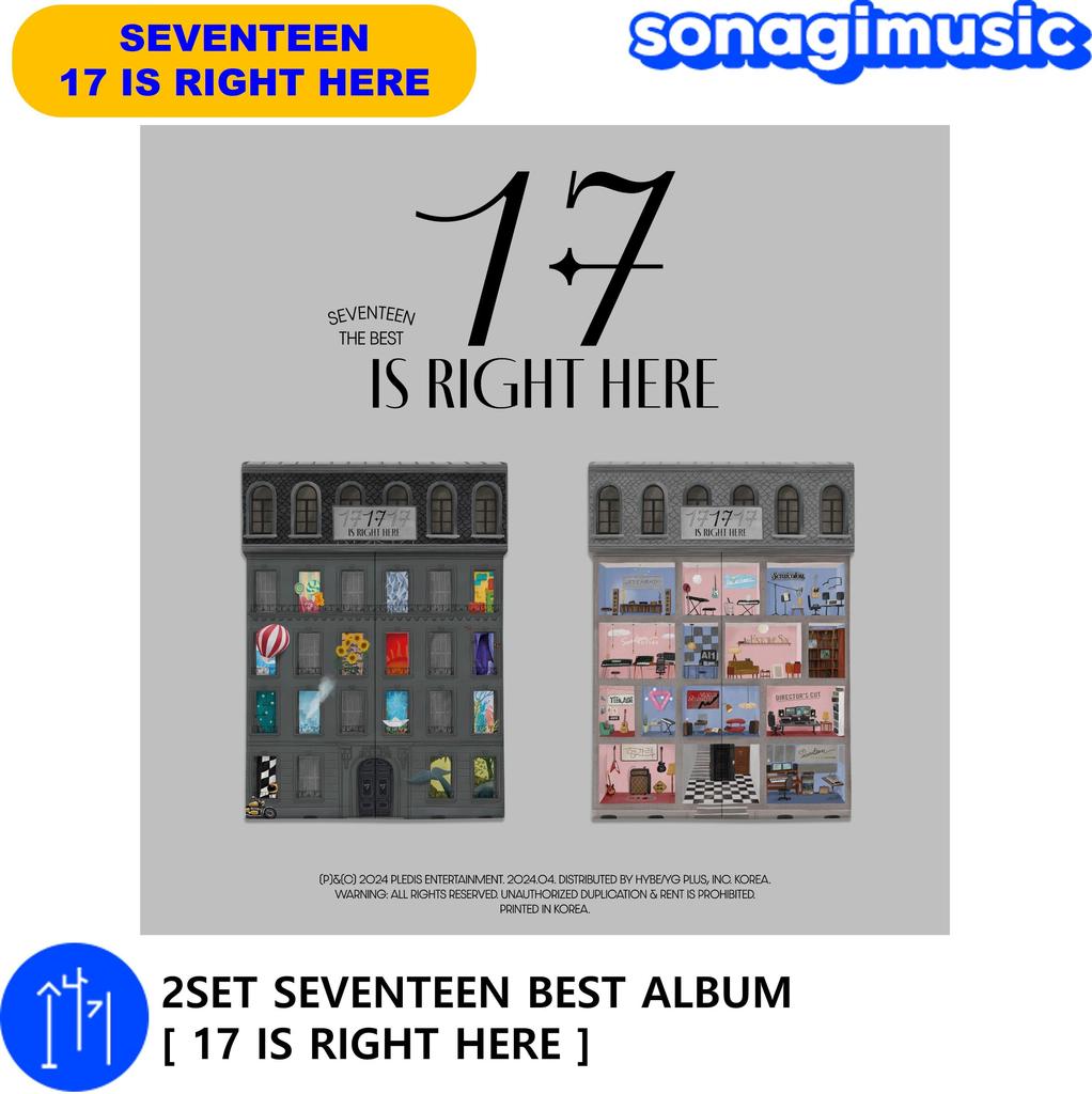 [PRE-order] [4/29] SEVENTEEN BEST ALBUM  [ 17 IS RIGHT HERE ]