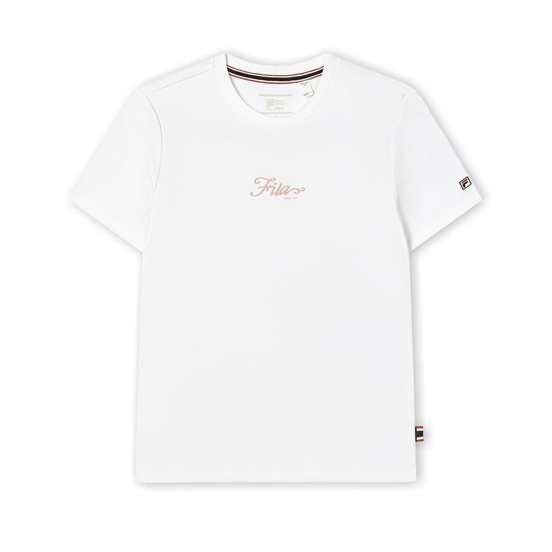 

New FILA T Shirts Women s Standard White F11W431103FWT 160/80A/S