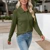 Women's Lightweight Fashion Long Sleeve Button Front Cardigan Sweater for Casual Everyday Wear