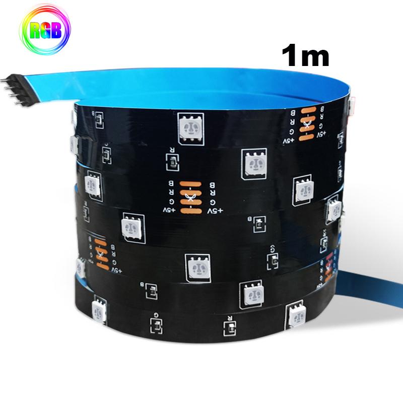 

5V RGB Led Strip Lights 5050 1m 2m 3m 4m 5m 10m RGB Led Tape Multicolor Led Ribbon Strip 5v 10mm 18LEDs/m Rgb Led Lights 18LEDs-M&5050 Non Waterproof&Only LED Strip
