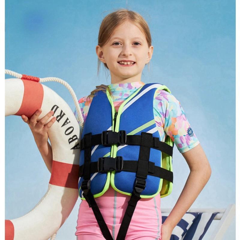 Gilet di Galleggiamento per Bambini Leggero Traspirante Sicurezza Nuoto Ausilio alla Galleggiabilità Parco Acquatico Rafting Nuoto