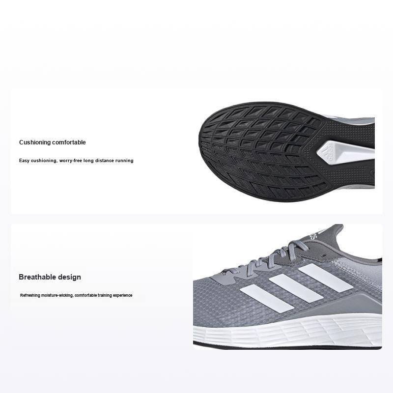 Adidas Duramo SL Halo Silver Мужские кроссовки Облачно-белый Серый-три FY6680 42