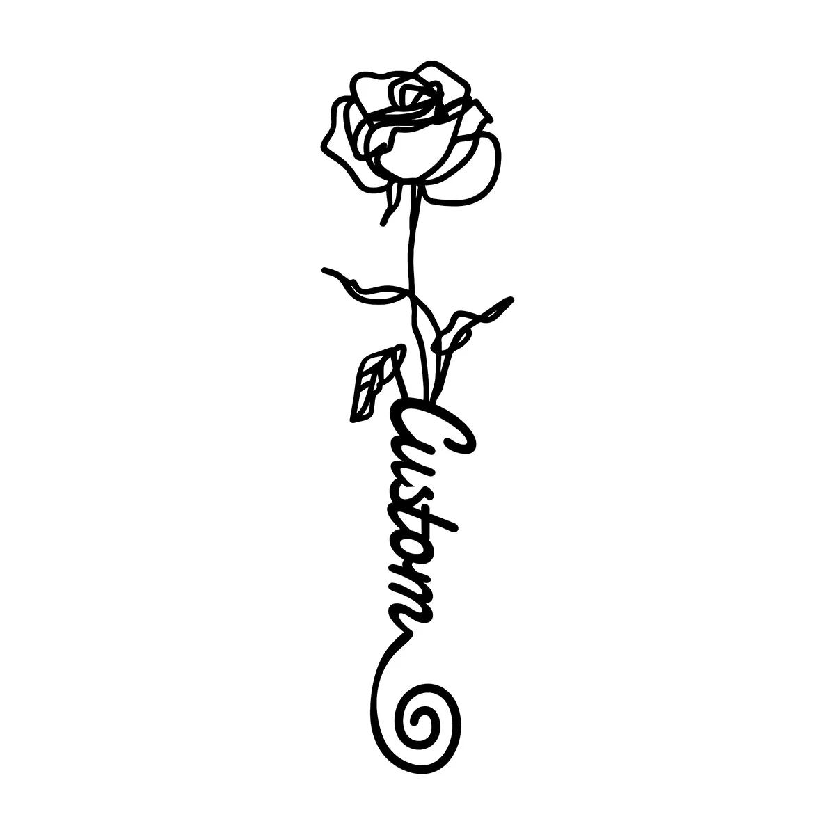 Metal Bookmark Vintage Rose Bookmark Gift for Readers Teacher Appreciation Unique Bookmark