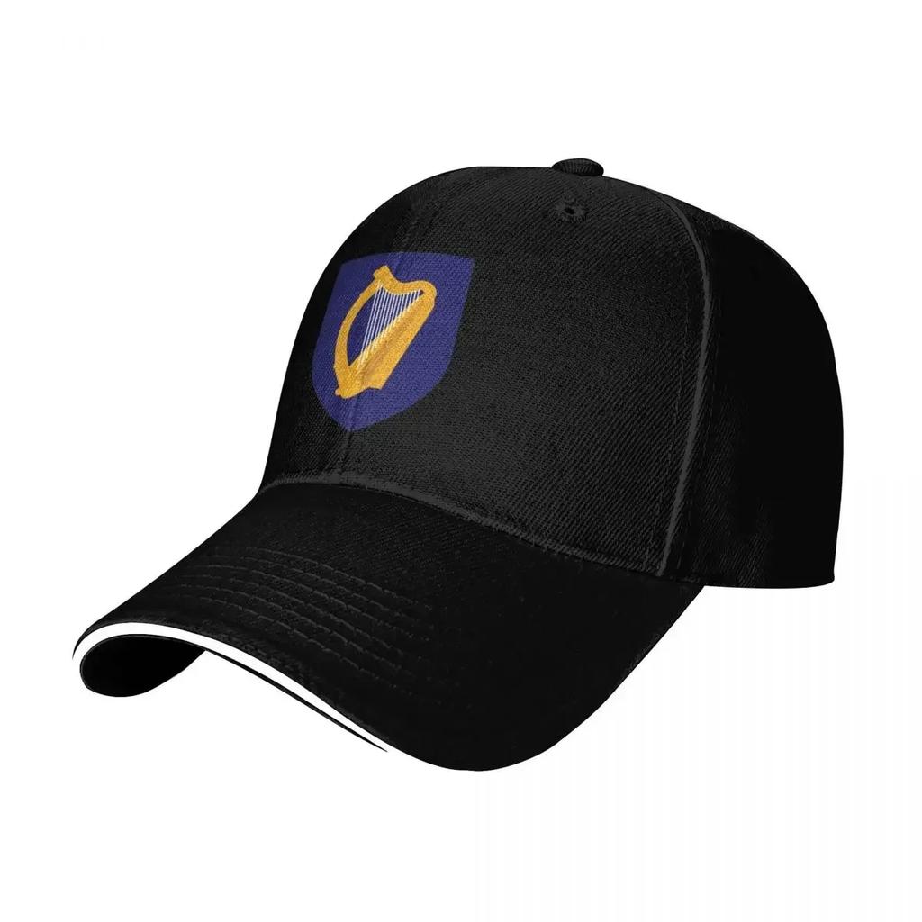 Coat Of Arms Of Ireland Camping Baseball Caps For Womens Personalized Female Beach Sunscreen Hats Trucker Cap