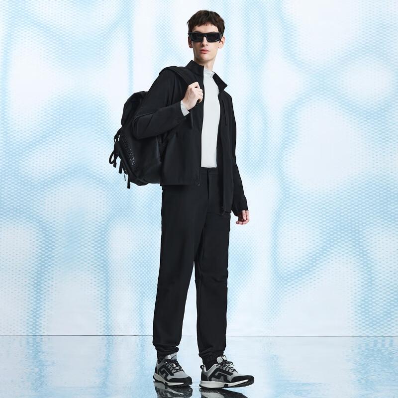 J.Lindeberg Men's Lightweight Stand Collar Jacket