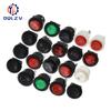 22mm Red Black White ON/OFF Round Rocker Toggle Switch 6A/250VAC 10A 125VAC Power Switch Cap with Plastic Push Button Switch