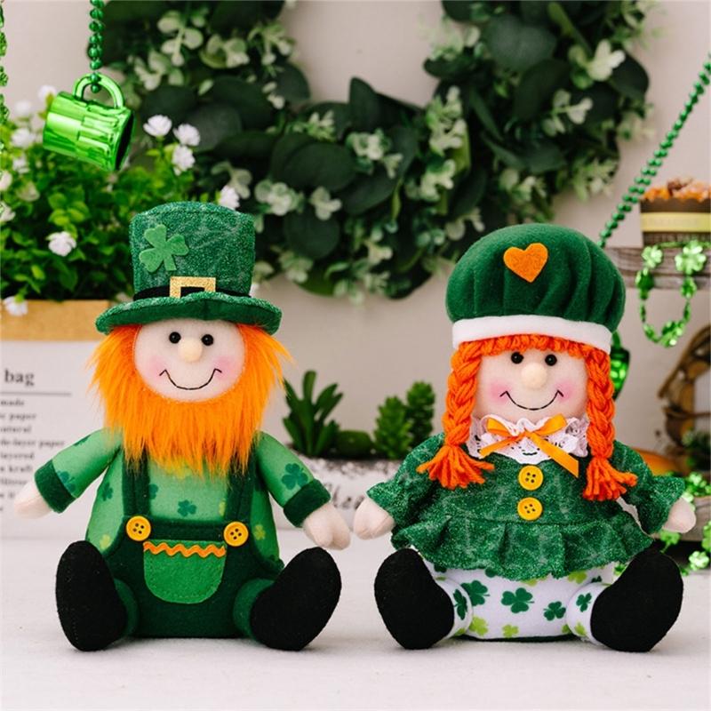 Charmings Irish Celebration Doll Patrick's Day Gnomes Exquisites Craftsmanships Great Addition Home Decorations