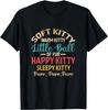 Soft Kitty Warm Kitty Little Ball Of Fur Happy Sleepy Cat T-Shirt