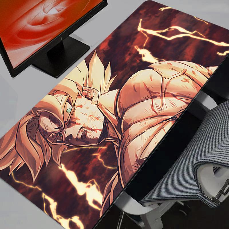 Dragon Ball Z DBZ Mouse Pad Large PC Computer Gamer Kawaii rug Gaming Accessories Mousepad Keyboard Desk Mat Carpet Table