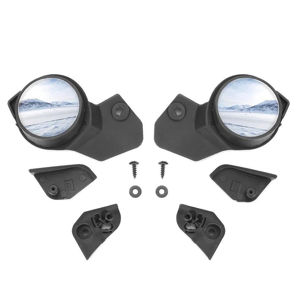 Snowmobile Accessories Rearview Side Mirror 860200893 Handguard Pivoting Mirror for Ski-Doo REV Gen5 Neo REV Gen4 XS XM XP XR XU 2PCS