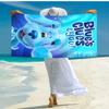 1pc Pistas da Blue Blue’s Clues1 Beach Towel, Comfortable and Thick, and Swimming/Bath/Picnic/Camping Towel, Suitable for Seaside Beaches