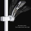 Multifunctional Portable Suction Shower Head Holders Brackets with Adjustable Designs for Home and Travel Daily Use