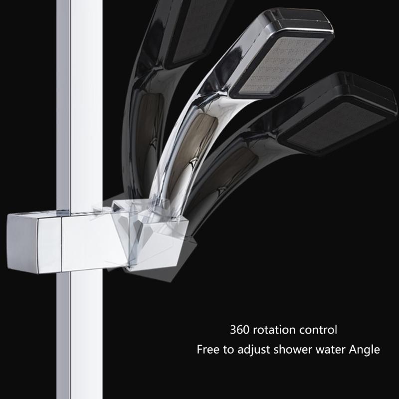 Multifunctional Portable Suction Shower Head Holders Brackets with Adjustable Designs for Home and Travel Daily Use