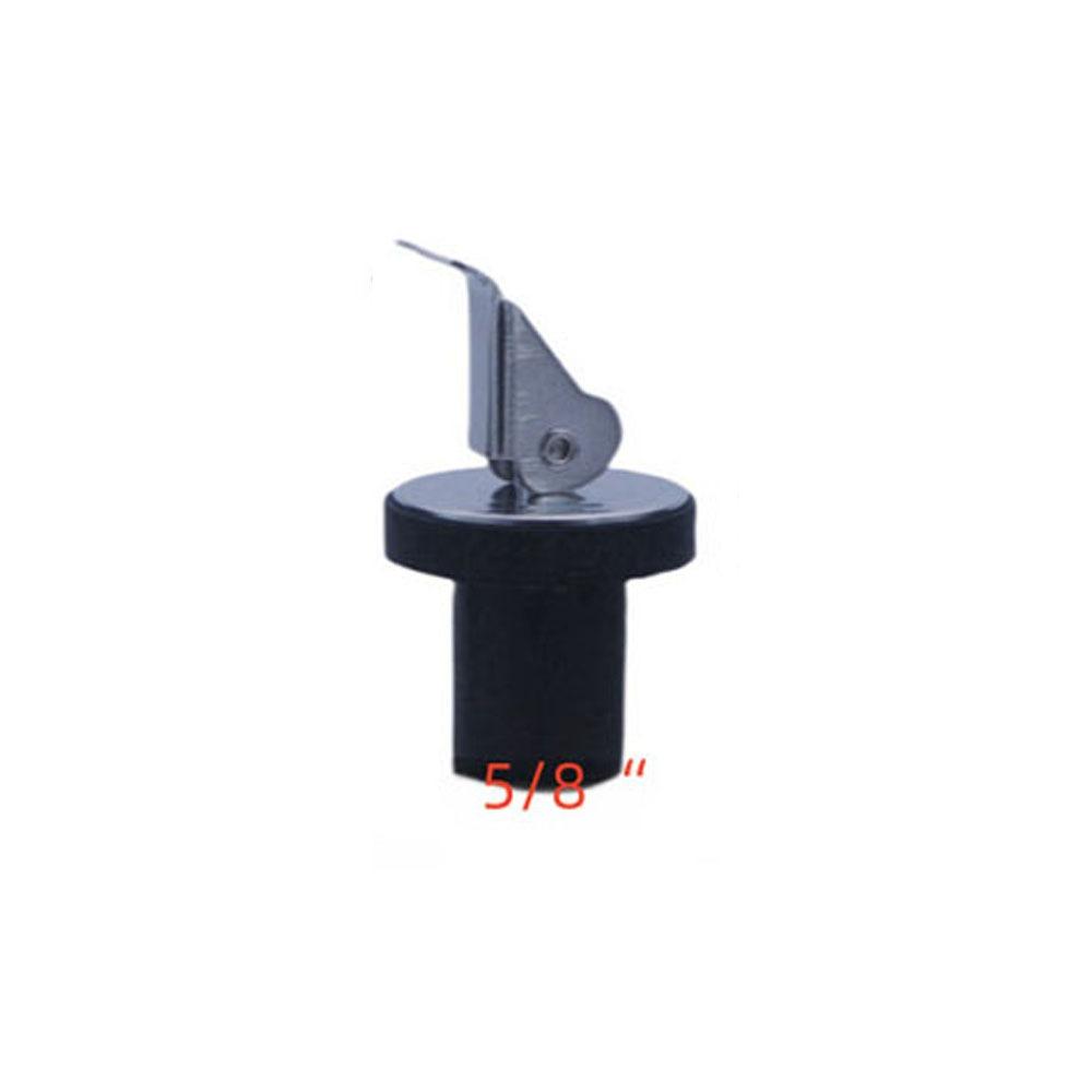 Marine Compression Drain Plug Yacht Stainless Steel Screw Type Plug Universal Rubber Seal Plug