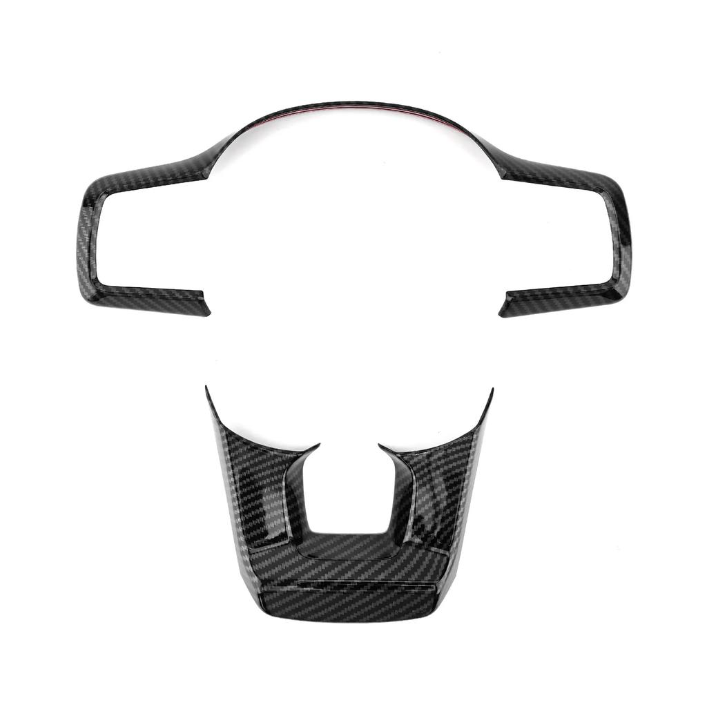 For Kia Carnival KA4 -2026 Carbon Fiber Steering Wheel Switch Button Trim Panel Frame Cover Interior Accessories