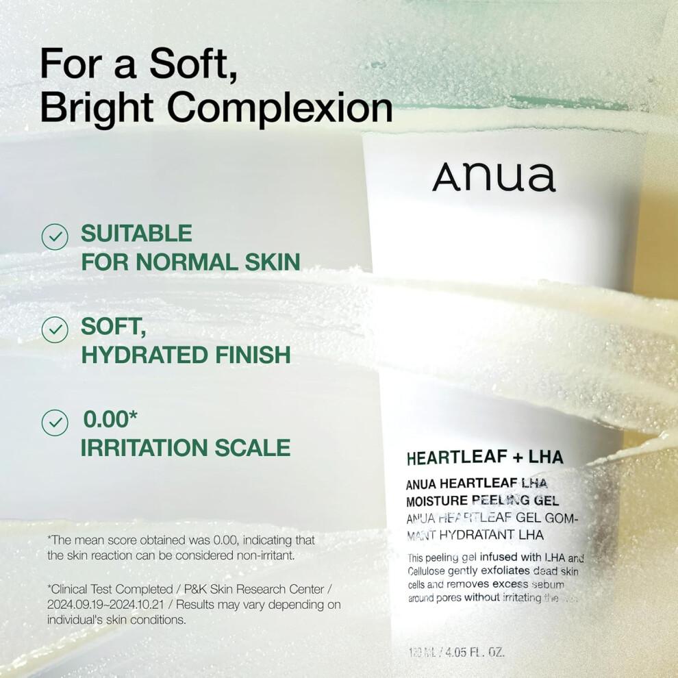 anua heartleaf moisture peeling gel 120ml UNBOXED