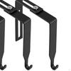 10 Pieces Adjustable Cubicle Hangers Partition Iron Easy to Install with Screws Practical