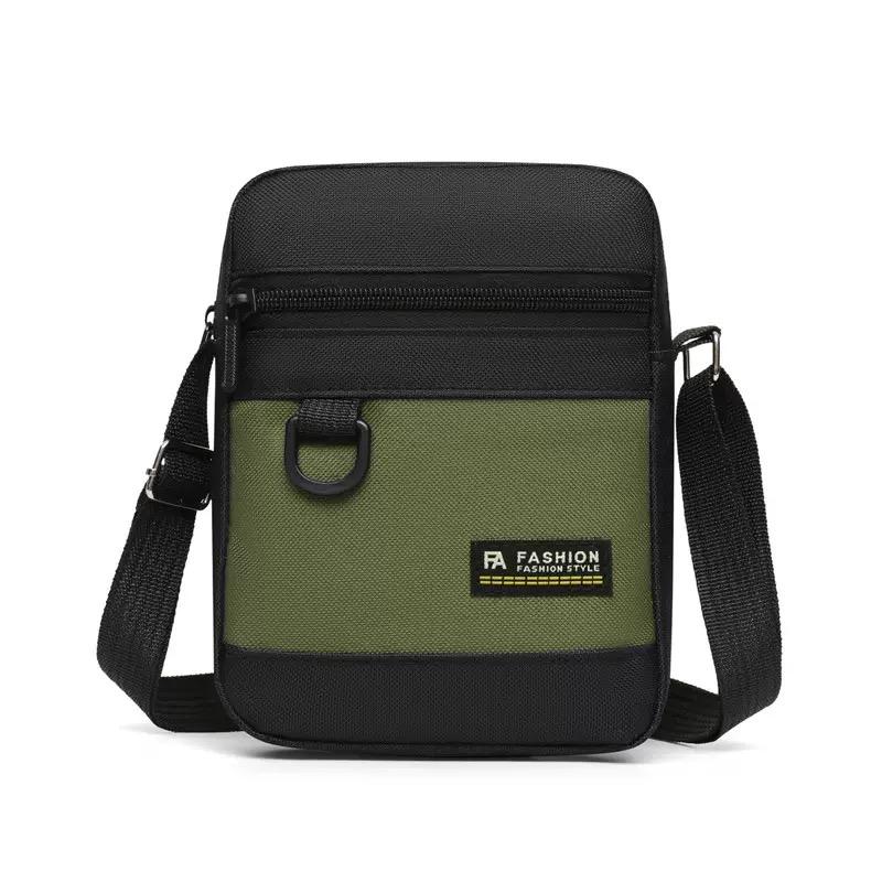 Men's Shoulder Bag 2024 New Casual Men's BagWaterproof Outdoor Multi-Functional Crosspody Bac