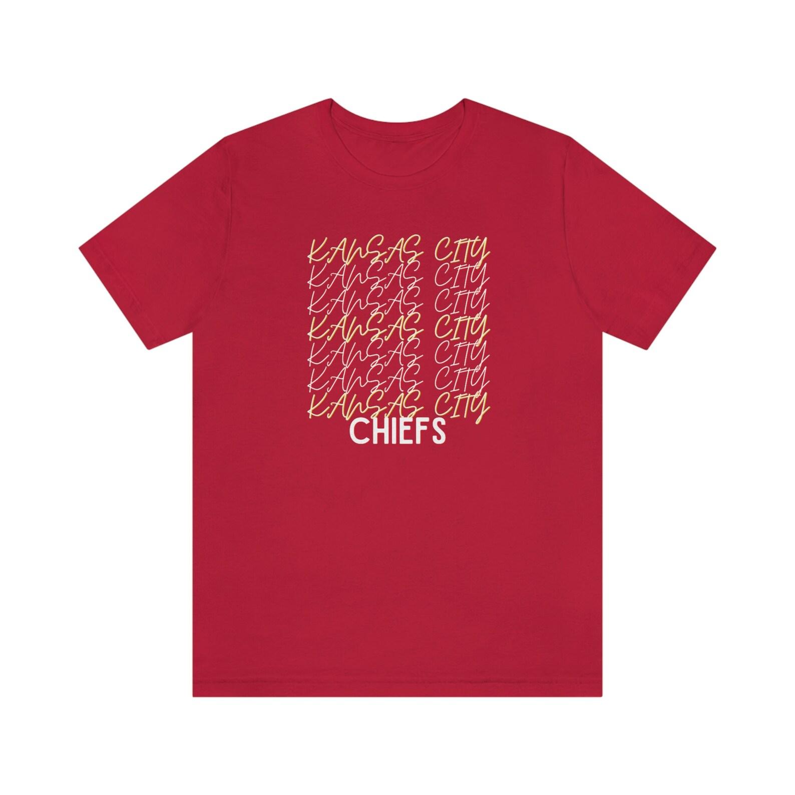 Kansas City Chief s Football, Jersey Short Sleeve Tee, kansas city chiefs, kansas city chiefs shirt, kansas city, football shirt, chiefs 4XL