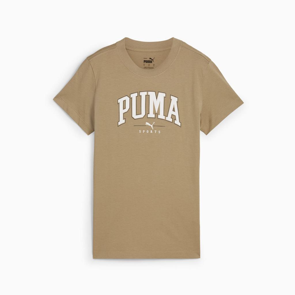 Puma SQUAD GRAPHIC Women's T-shirt Beige 68153767 R S