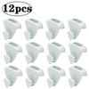 12pcs Closet Hangers Connector Triangle Closet Extender Clips Wardrobe Clothes Coat Connector Hook Organizer Hanger Space Saving