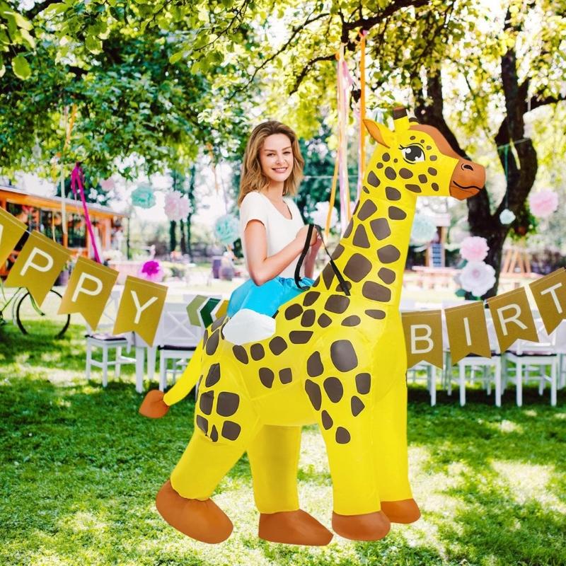 Adult Sized Animal Inflatable Costume Quick Blowing Up Design For Themed Parties Cosplay Event