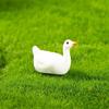 5Pcs Mini Duck Duckling Model Moss Micro-Landscape Creative Adorable Figurine Decorative Miniature Office Desk Ornament