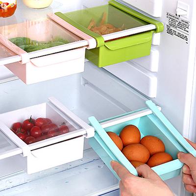 Slide Drawer Type Food Fruit Egg Storage Organizer Storage