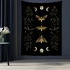 Plant Moon Phases Tapestry Ornament Wall Hanging Yoga Mat Bed Cover Beach Mat Gift Bedroom Room Aesthetic Decoration Home Decor
