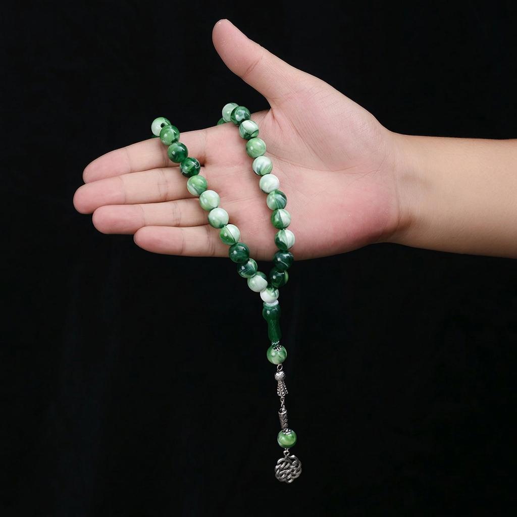 33 Perlen Gebetsarmband Leichtes Tasbih Anbetungs Rosenkranz Handgefertigte Gebetsperlen Muslimisches Religiöses Armband Für Das Gebet