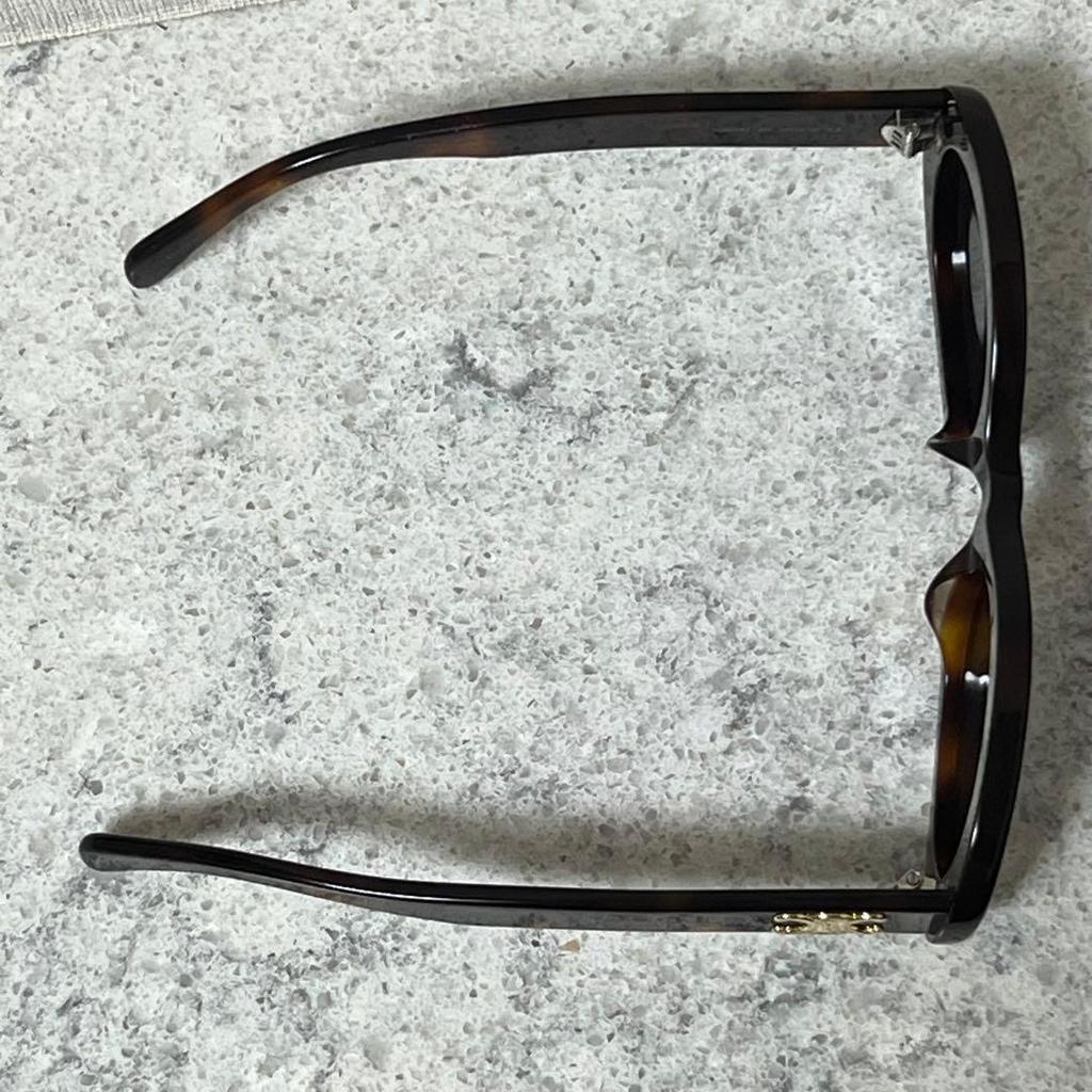 Used Unused CELINE Sunglasses Triomphe Macadam with Case Bag