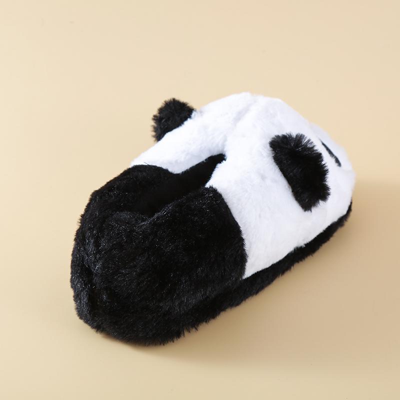 Kleine Kinder Panda Design Schlupf-Slipper Hausschuhe Winterschuhe