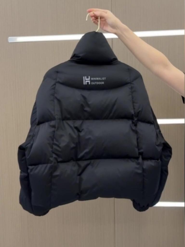 Women's Cotton Jacket Winter Short Length Korean Style Personalized Irregular Cotton Coat Fashion Thick Warm Loose Casual Coat