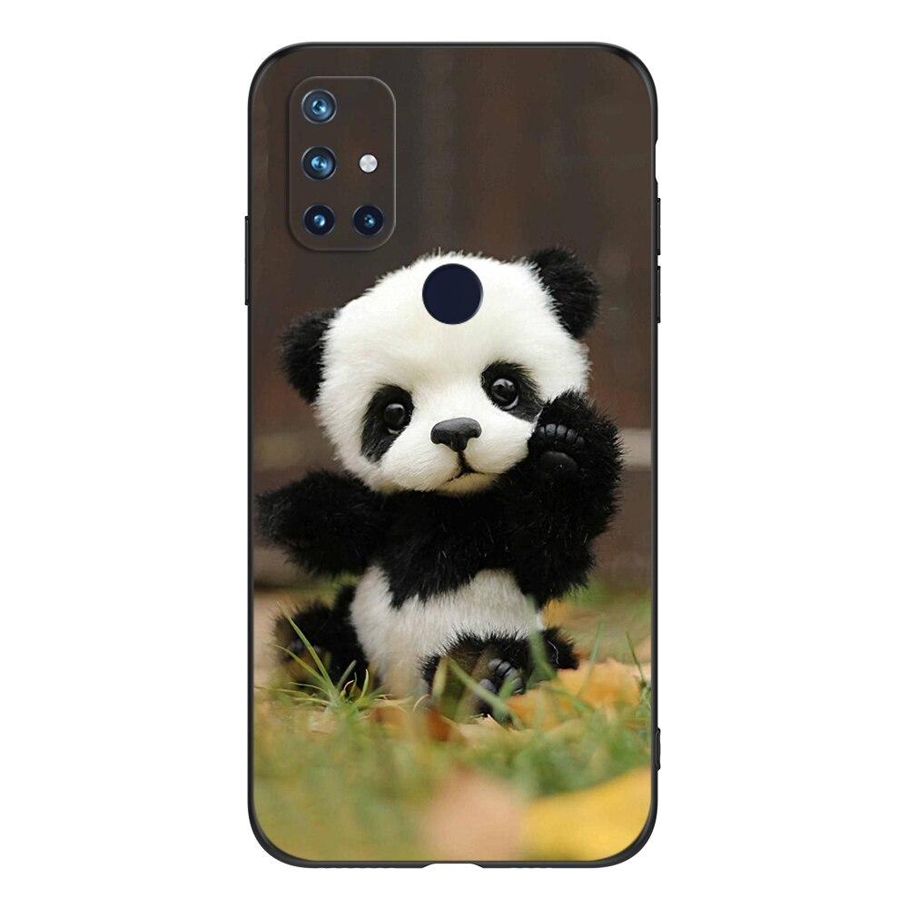 Case For OnePlus Nord N100 N10 5G Case For One Plus Nord N10 5G N100 4G Bumper Black Tpu Case Lion Wolf Tiger Dragon