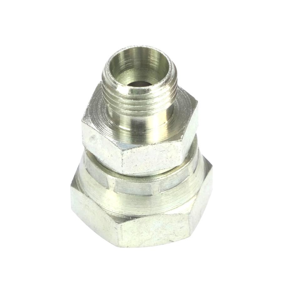Connector - hydraulic coupling - straight AB M22x1.5 - M16x1.5 15L/10L