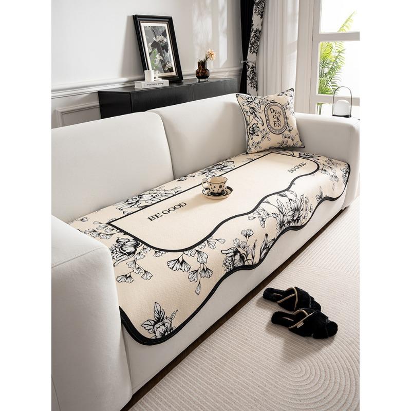 

Легкая французская подушка для дивана Высококачественная легкая легкая французская подушка для четырех сезонов Универсальная нескользящая нестандартная ткань для чехла на подушку сиденья 70*70cm