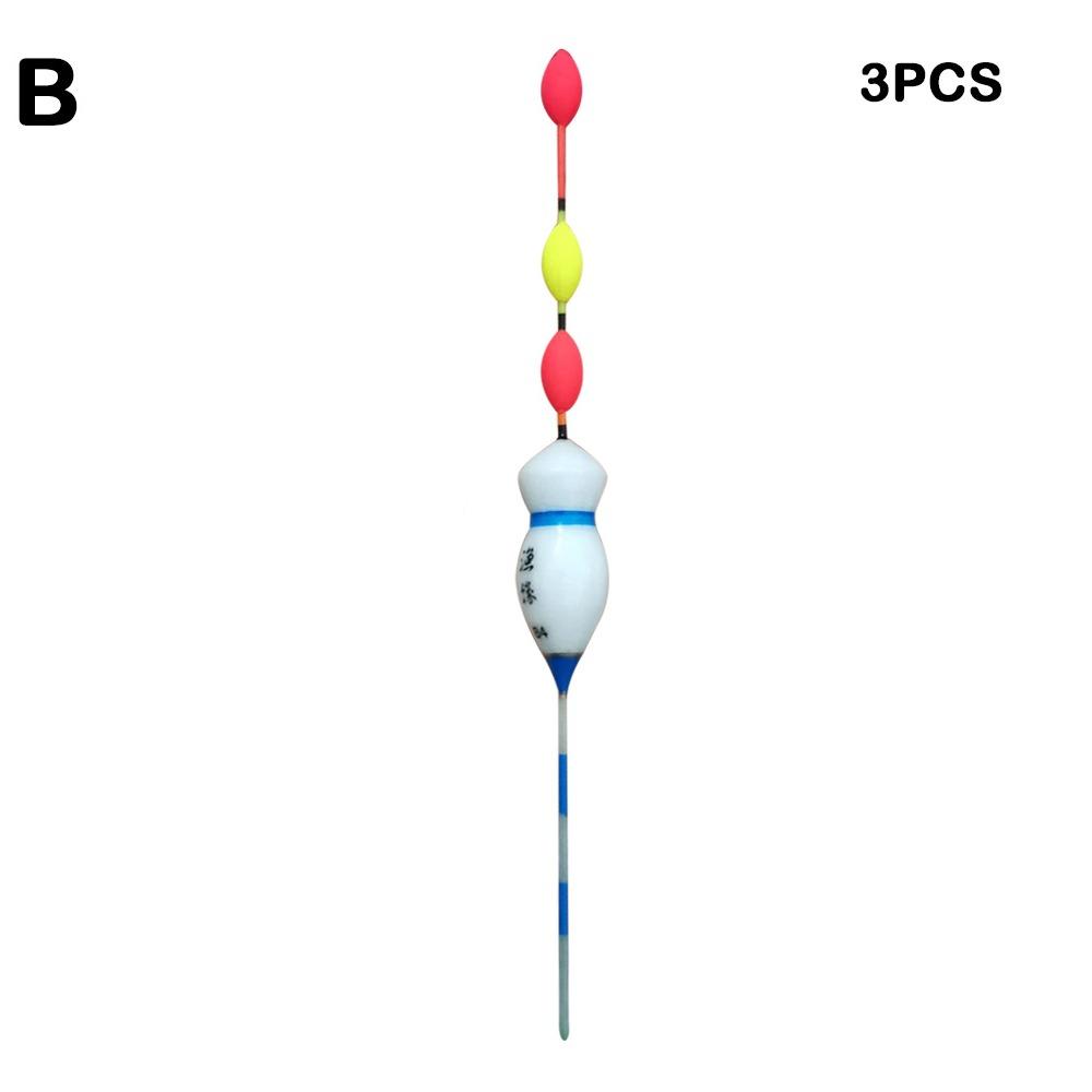 3pcs Fishing Floats Superfine Workmanship Dual-purpose Freshwater Floaters Fishing Tackle Buoy Ice Fishing Accessory