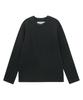 UNGIMMICK Diagonal Seam Long Sleeve T-Shirt (Deep Gray)