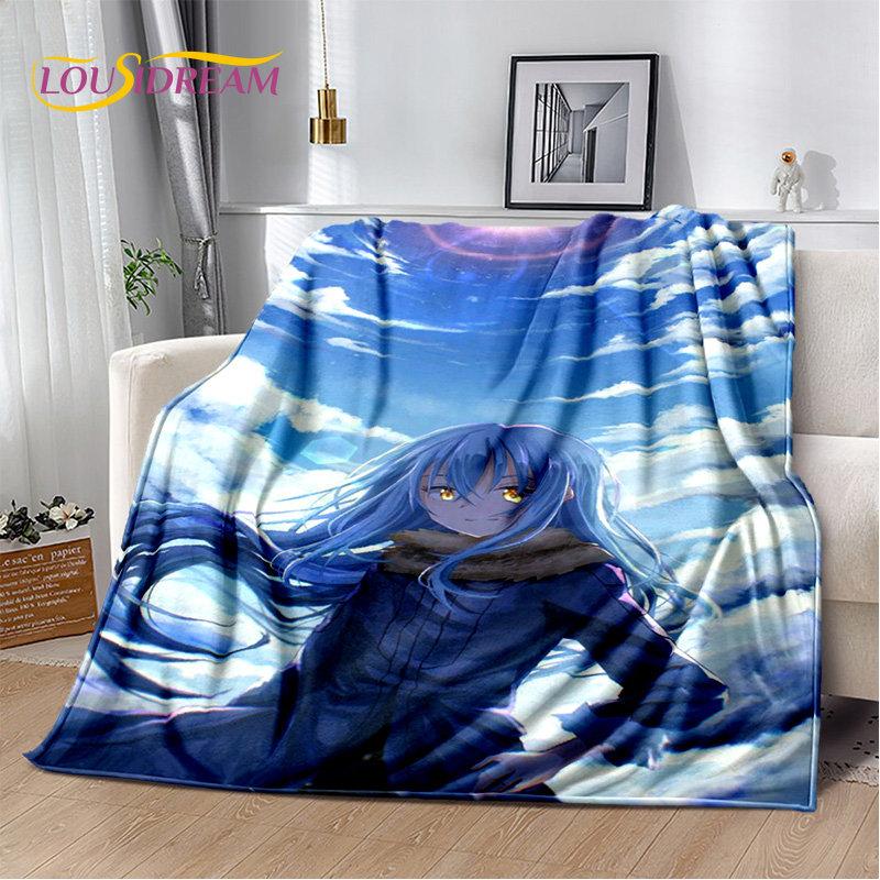 I Got Reincarnated As A Slime Anime Soft Plush Blanket,Flannel Blanket Throw Blanket for Living Room Bedroom Bed Sofa Picnic Kid